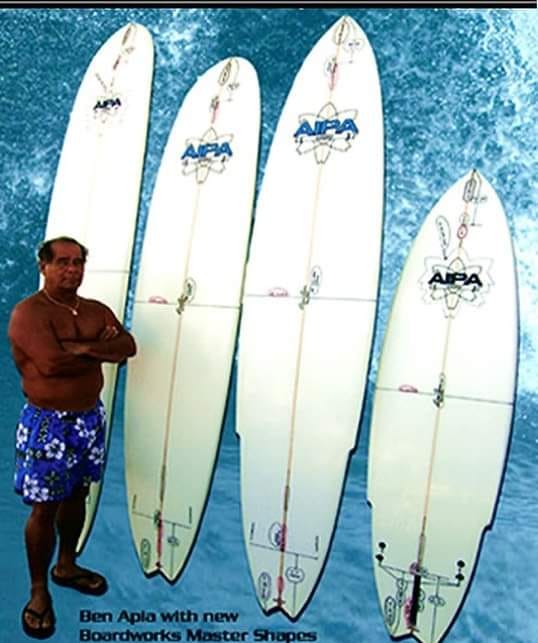 Ben Aipa, legendary Hawaiian surfer, shaper, and cultural icon 