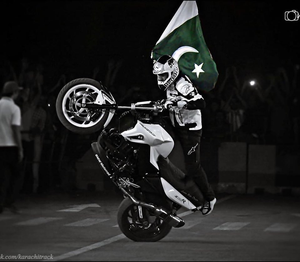 Legendery king of stunt riding... - Pakistan Drag racing-PDR
