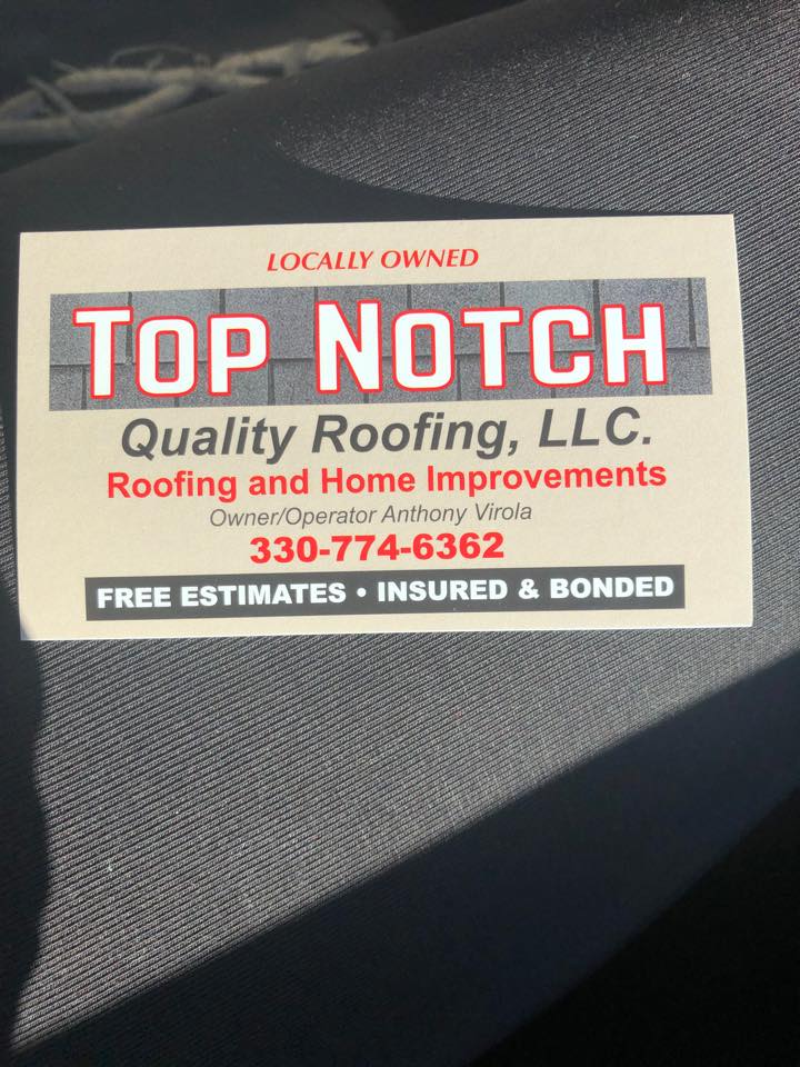 Top Notch Quality Roofing, LLC | Youngstown OH