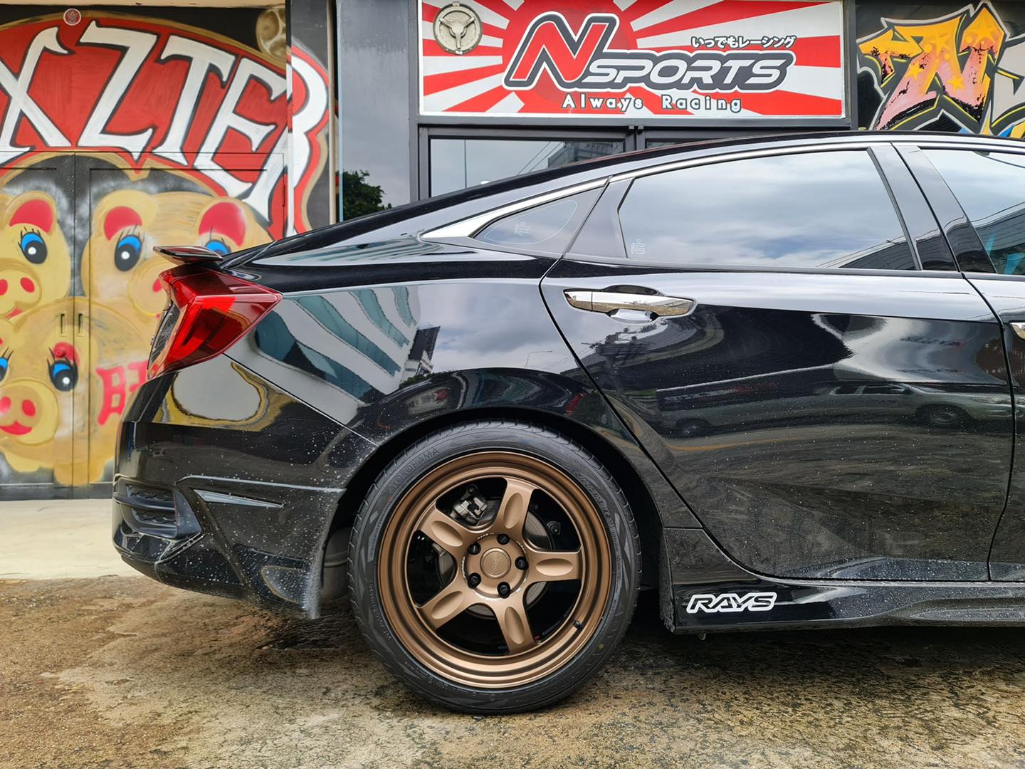 Nsports Always Racing - ล้อRays Volkracing 21C 18*8.5+35 5-114.3 ล้อ ...