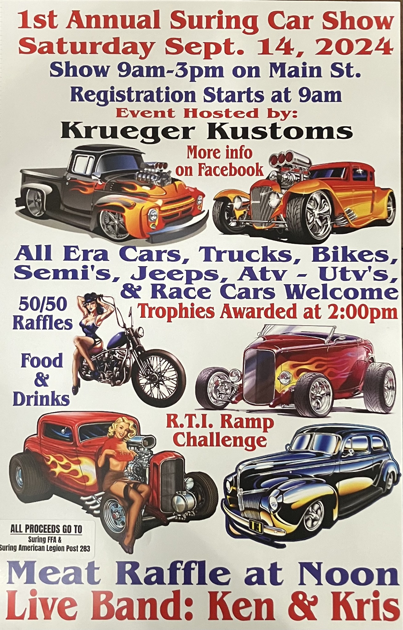 1st Annual Suring Car Show