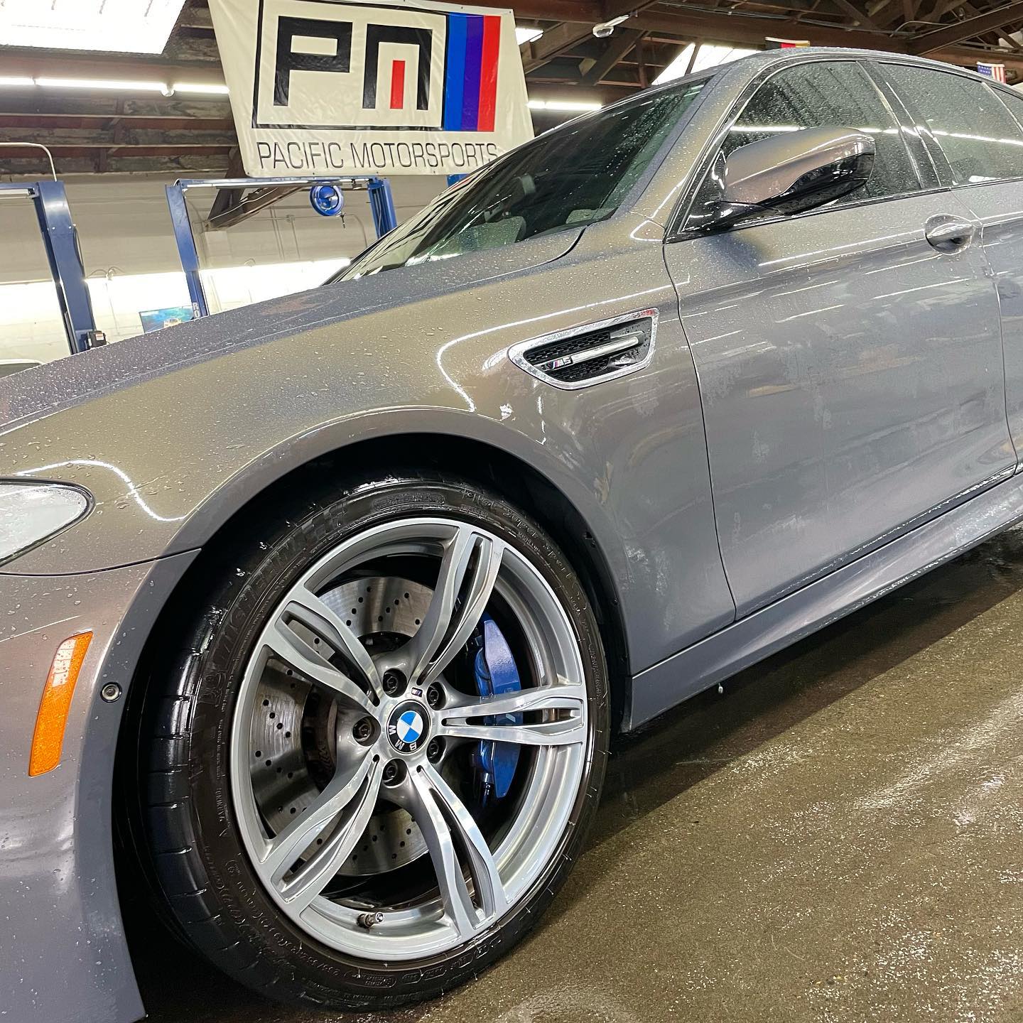 #BMW #Style343 #wheel on an #F10 #M5... - Pacific Motorsports