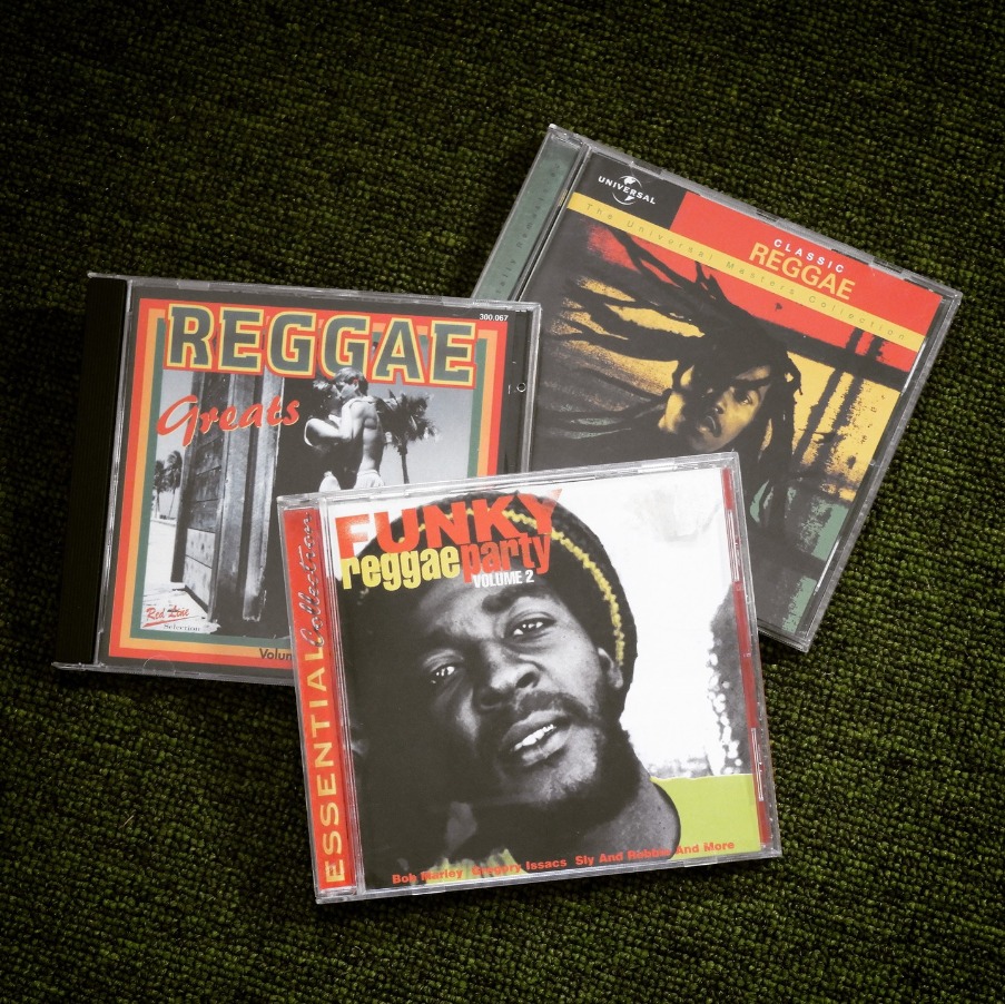 Reggae music compilation from the 1970s era