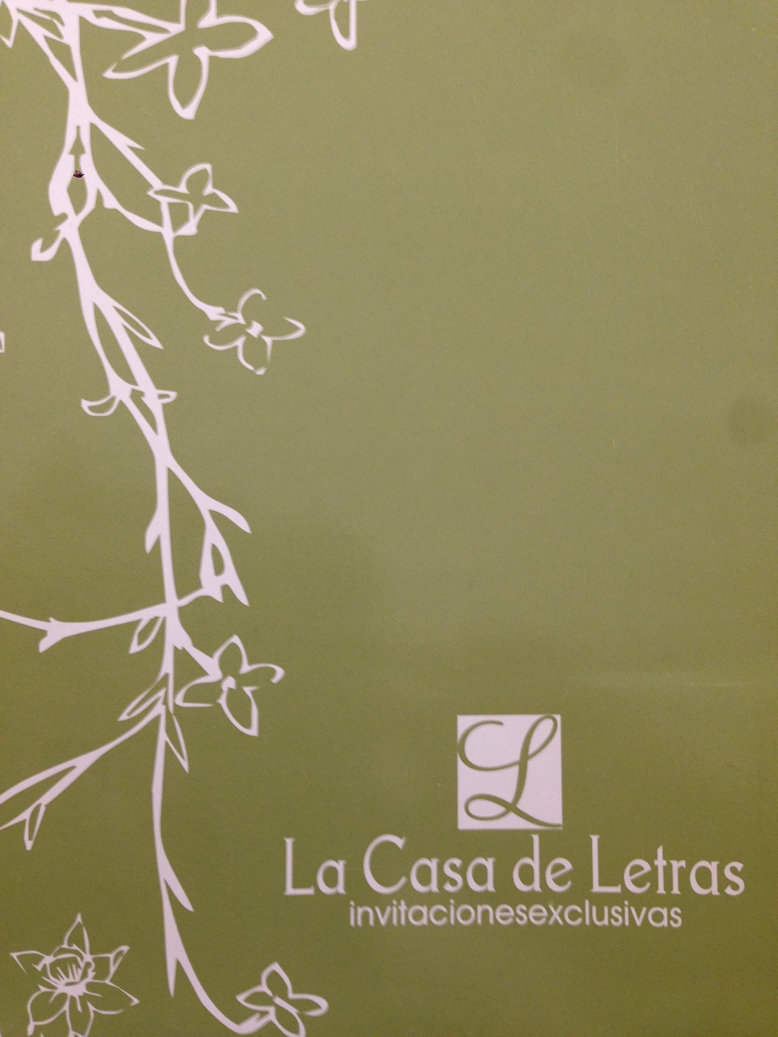 La Casa de Letras Mty.- Invitaciones exclusivas | Monterrey