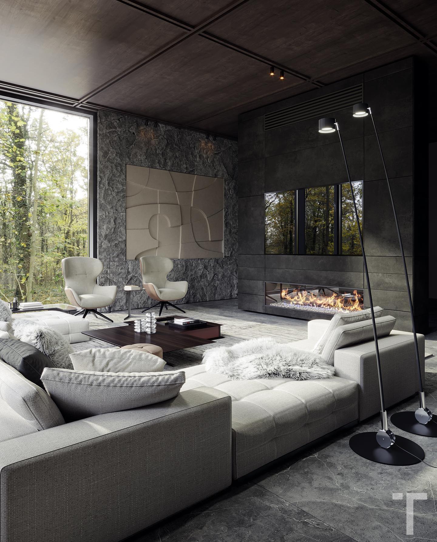 Taiga-studio - Interior with brutal character by... | Facebook