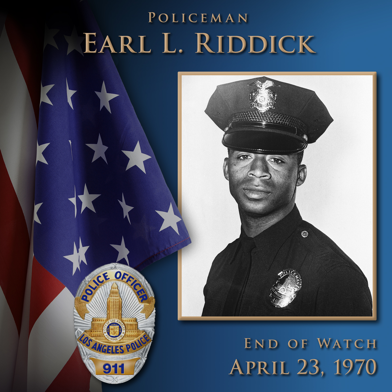 Today we remember Policeman... - LAPD Communications Division | Facebook