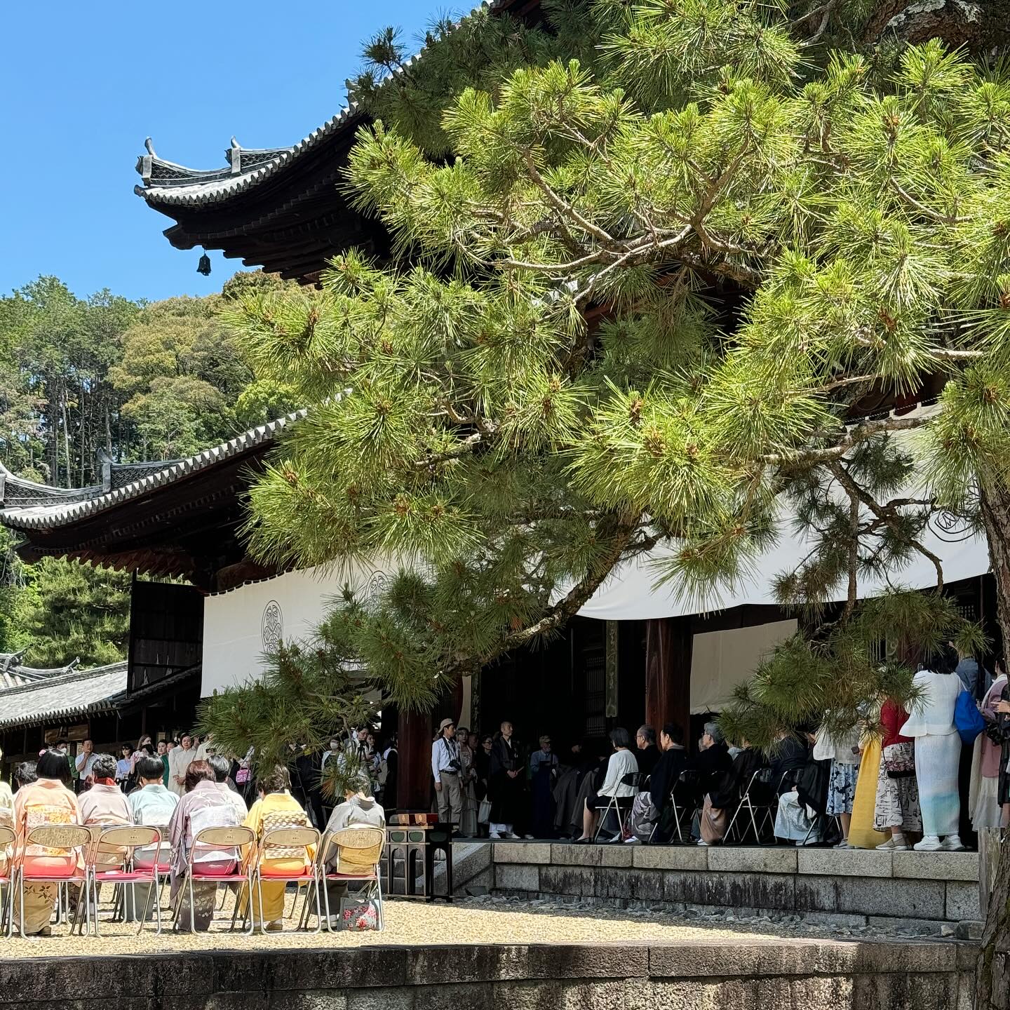 2024年5月18、19日に黄檗山萬福寺にて、第68回全日本煎茶道大会が開催