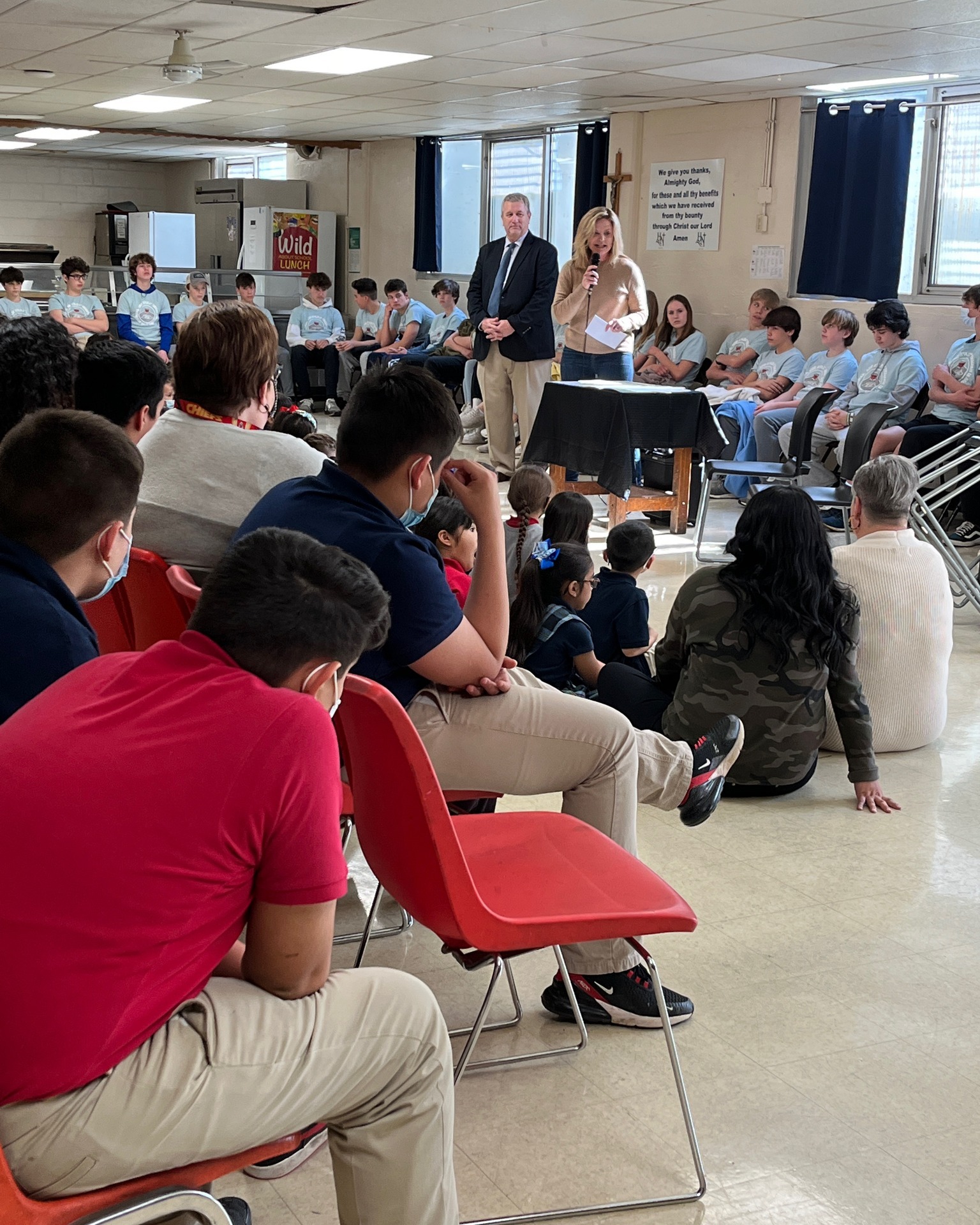 At our all-school assembly... - Holy Name Catholic School | Facebook