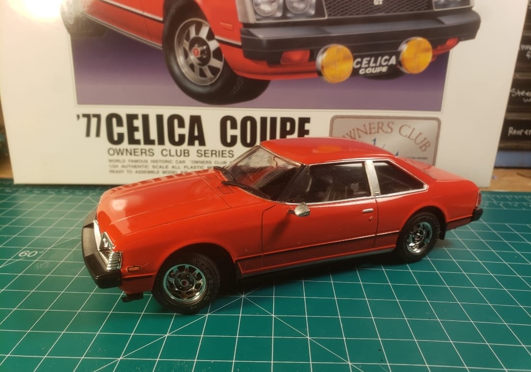 Fujimi Toyota Celica XX 2000GT model kit review