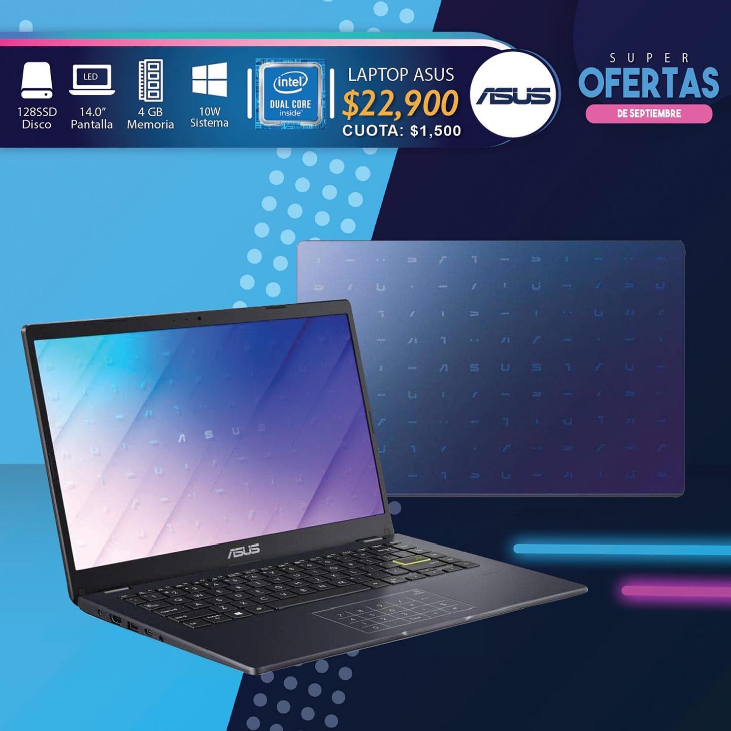 OAS Computer - Laptop ASUS disponible en Color Rosado y... | Facebook