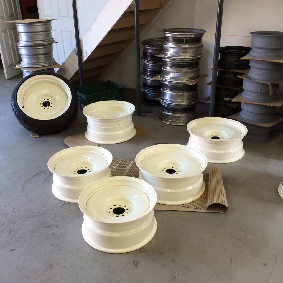 The wheels we modified all up... - Banded Wheels customs