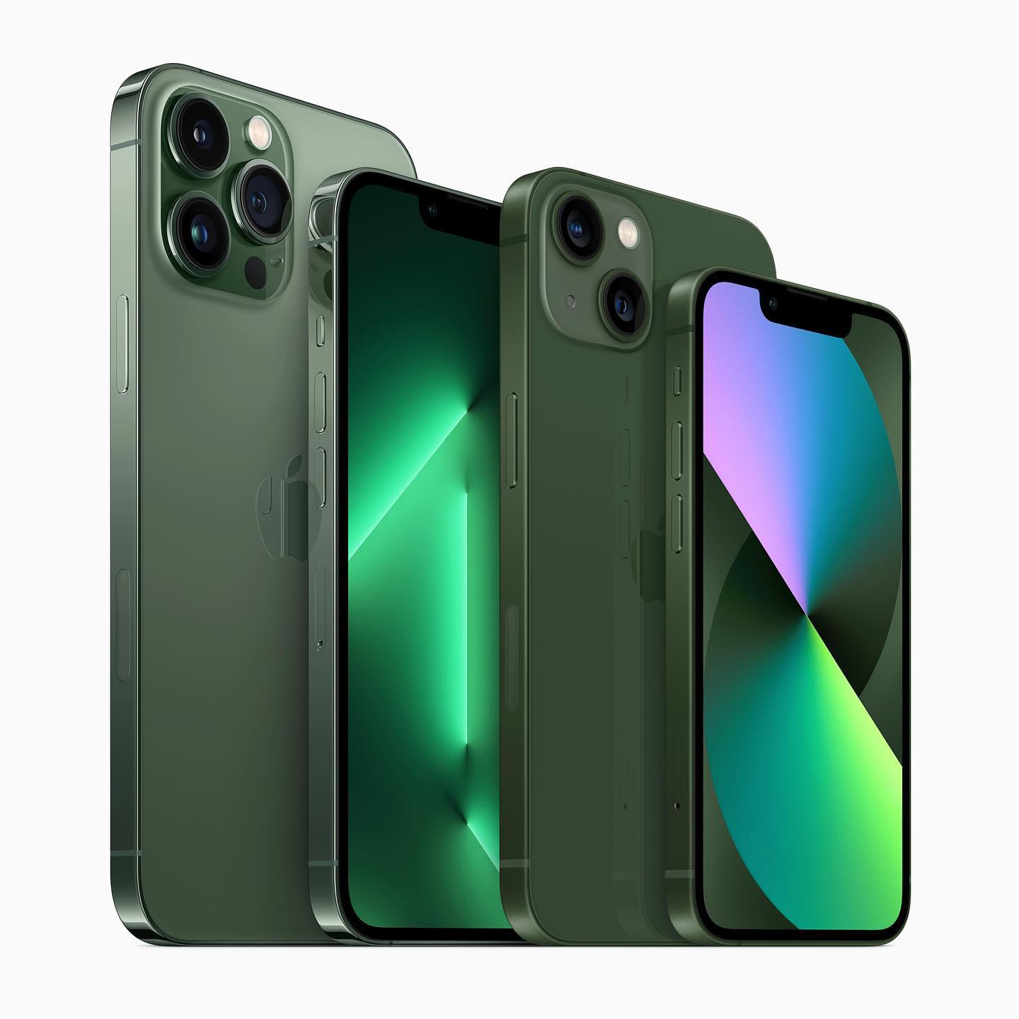 iPhone 13 and 13 Pro now available in GREEN ? What do you think 