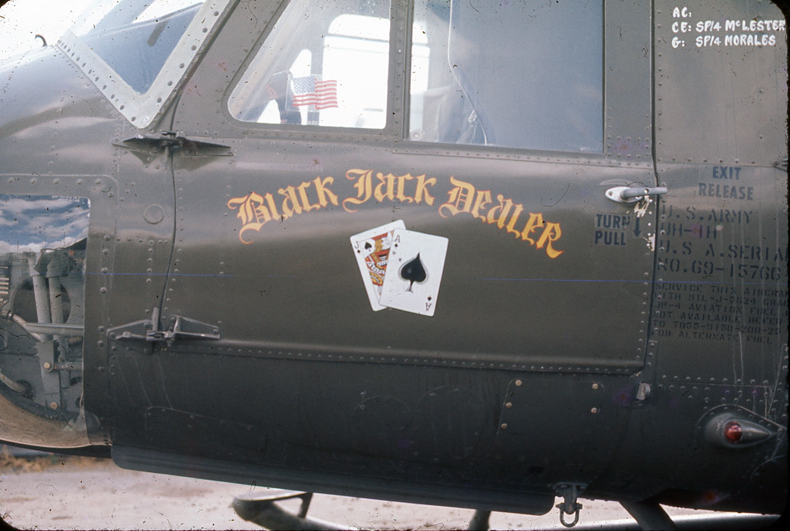 HH-1K 157193 in Feb 1971. Photo from Wayne Mutza collection.