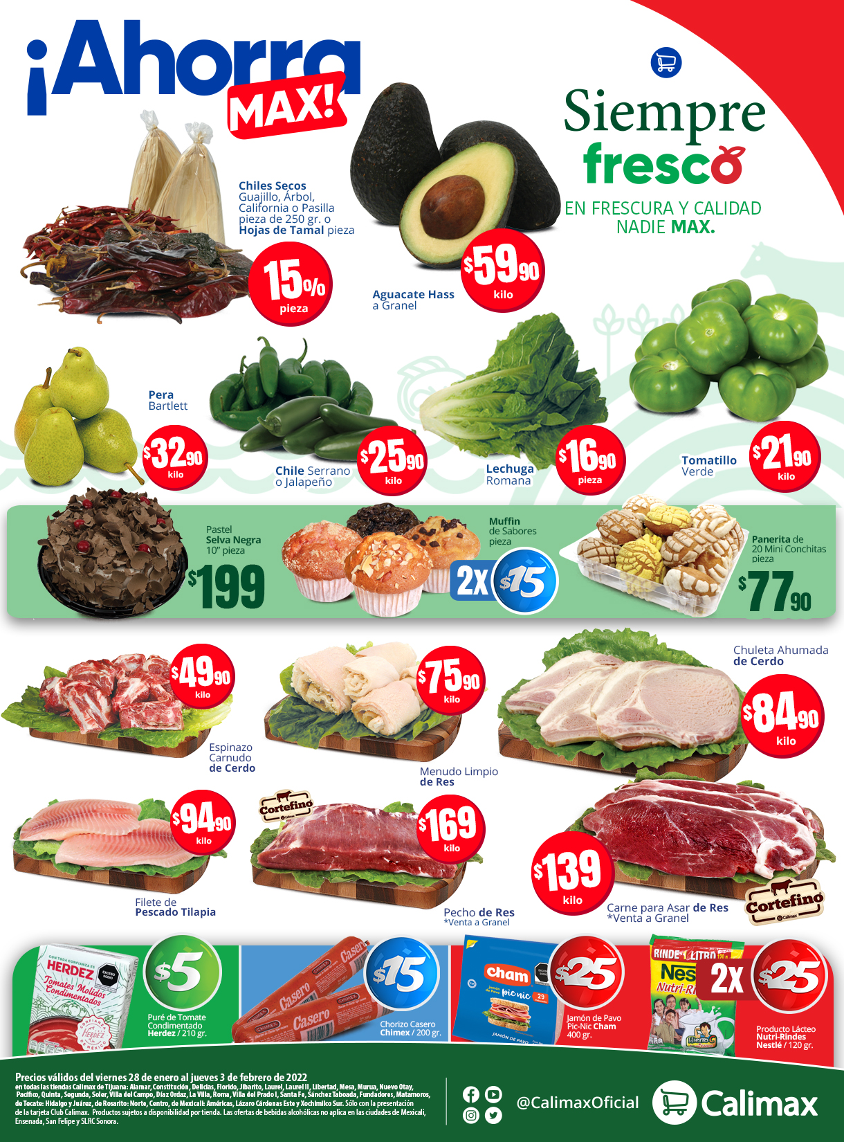 Calimax - Encuentra productos frescos y tus marcas...