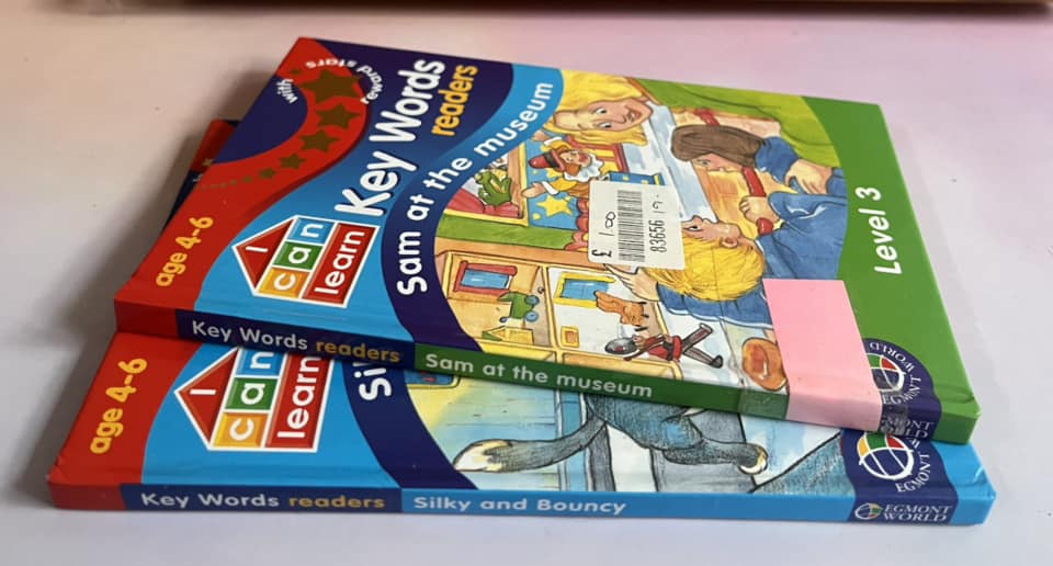 📚 ปกแข็ง เล่มเล็ก สภาพดี I Can Learn : Key Words Readers มี 1 เล่มมีรอย ...