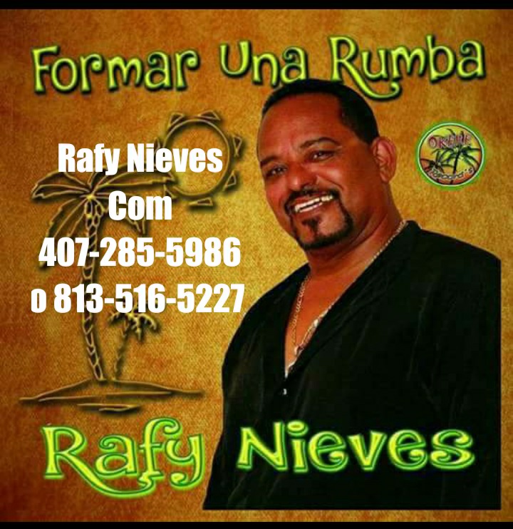 Cantante Rafy Nieves