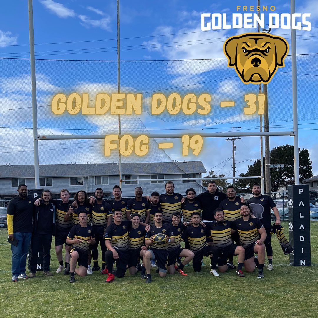 We were able to get the “W”... - Golden Dogs Rugby Club