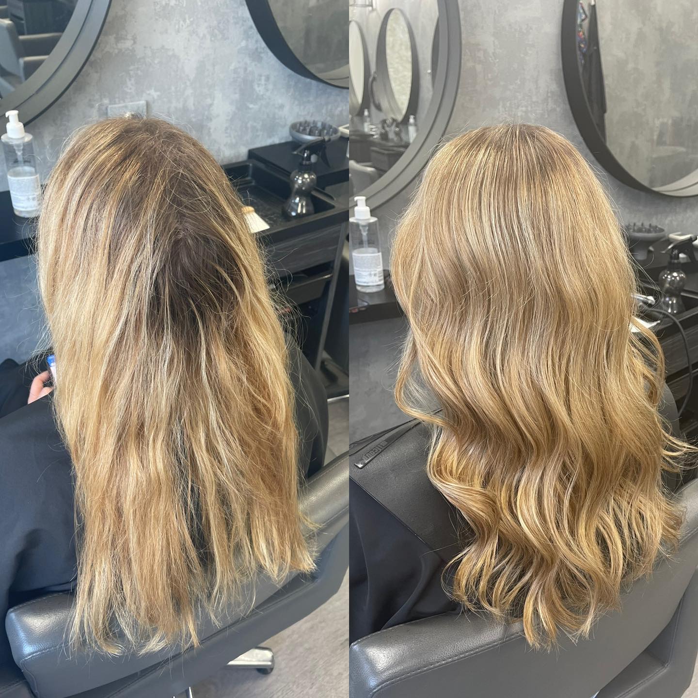 Balayage refresh cut and curls... - Salon82 - Hairdressers | Facebook