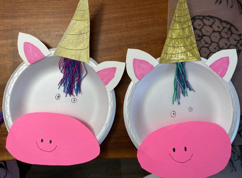 Glued to My Crafts - Paper Plate Unicorn - Kid Craft https://www ...