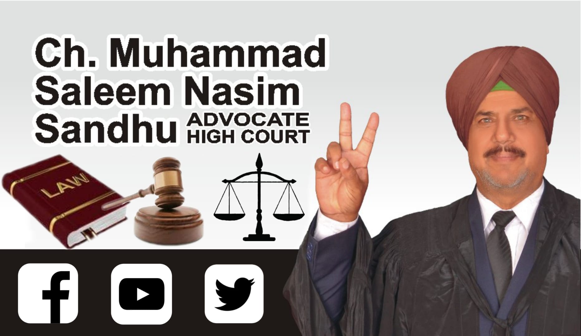 Ch Muhammad Saleem Nasim Sandhu Advocate High Court | Lahore