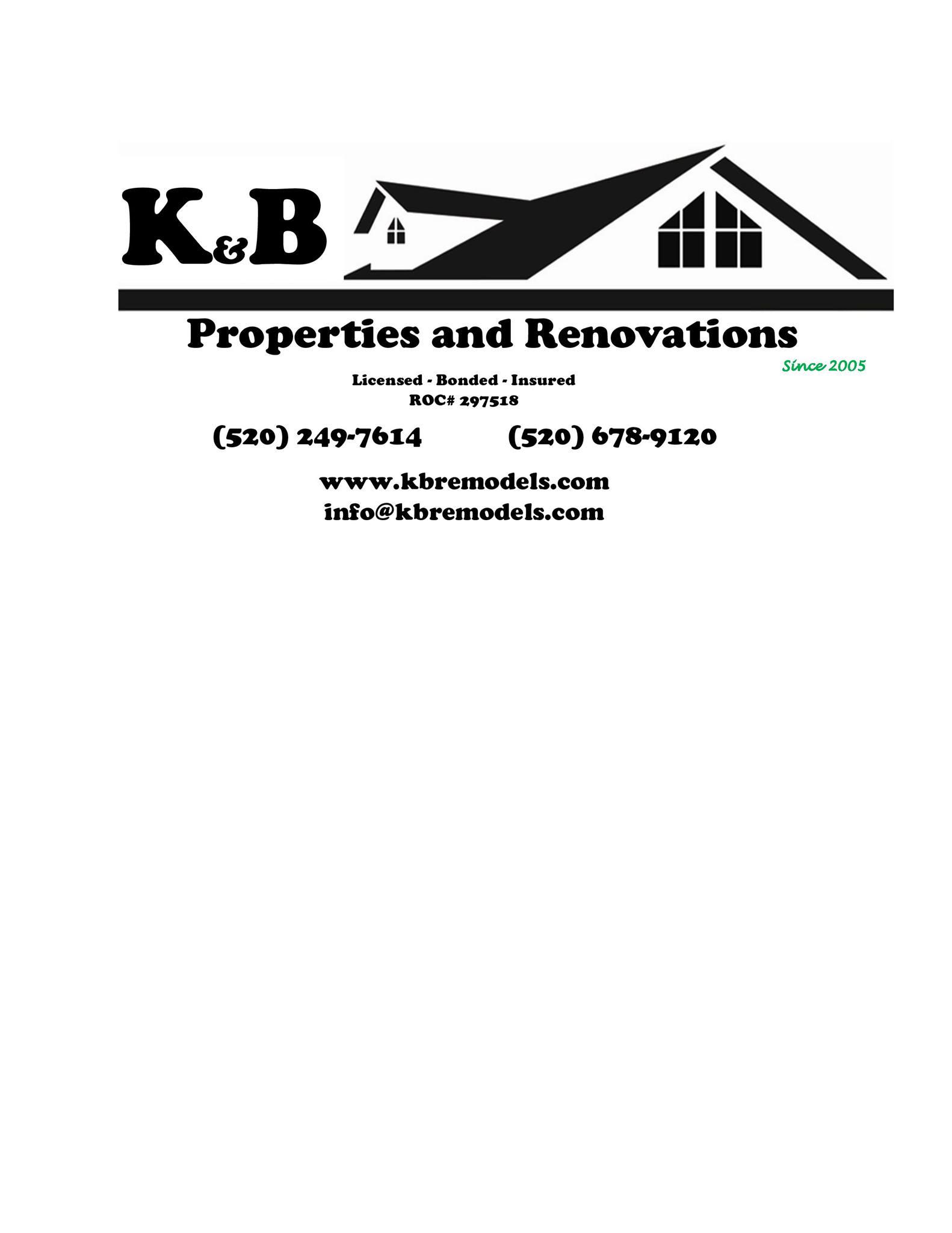 K&B Properties and Renovations | Sierra Vista AZ