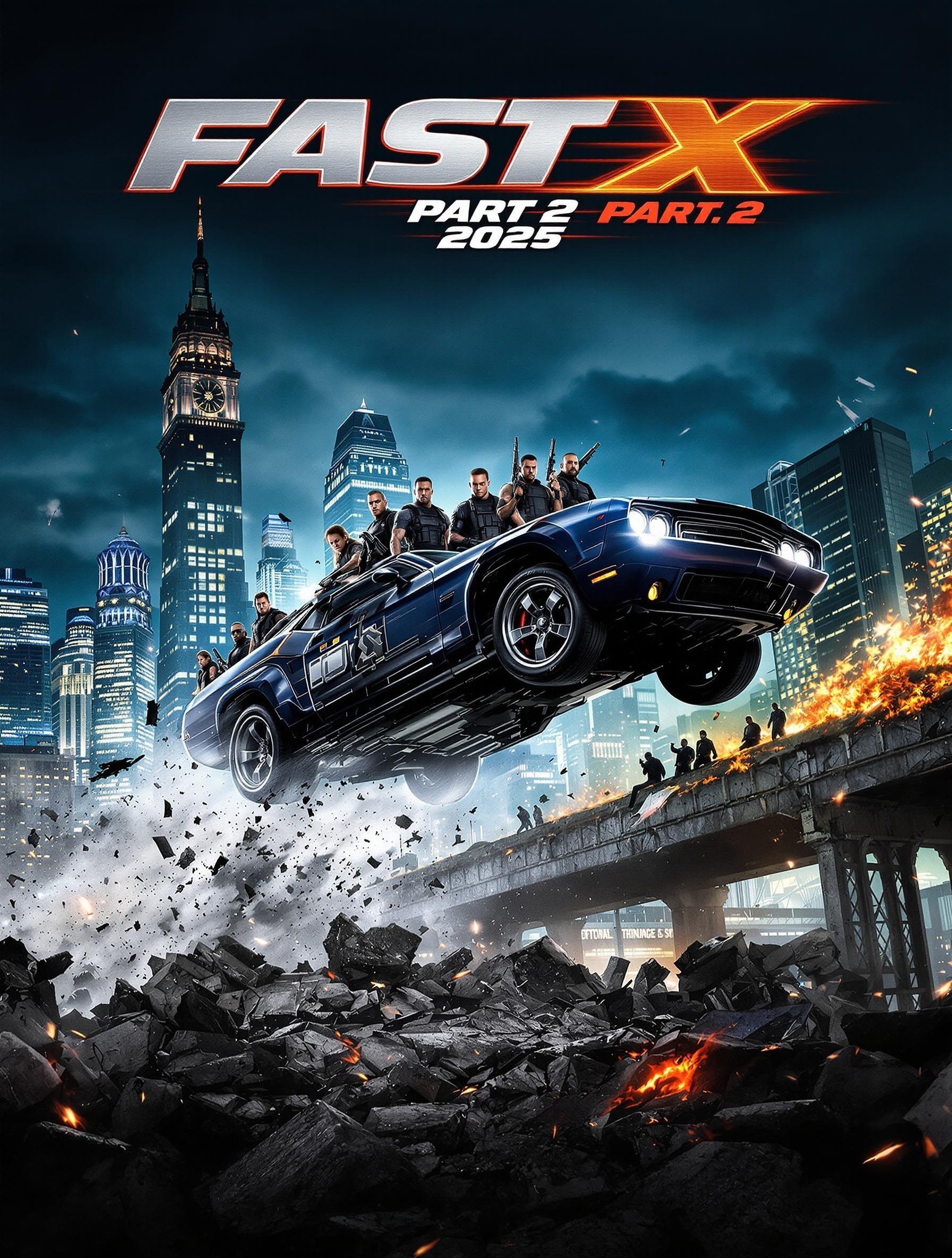 Movies - 🎬FAST X: Part 2 First Trailer Vin Diesel, Dwayne Johnson and ...