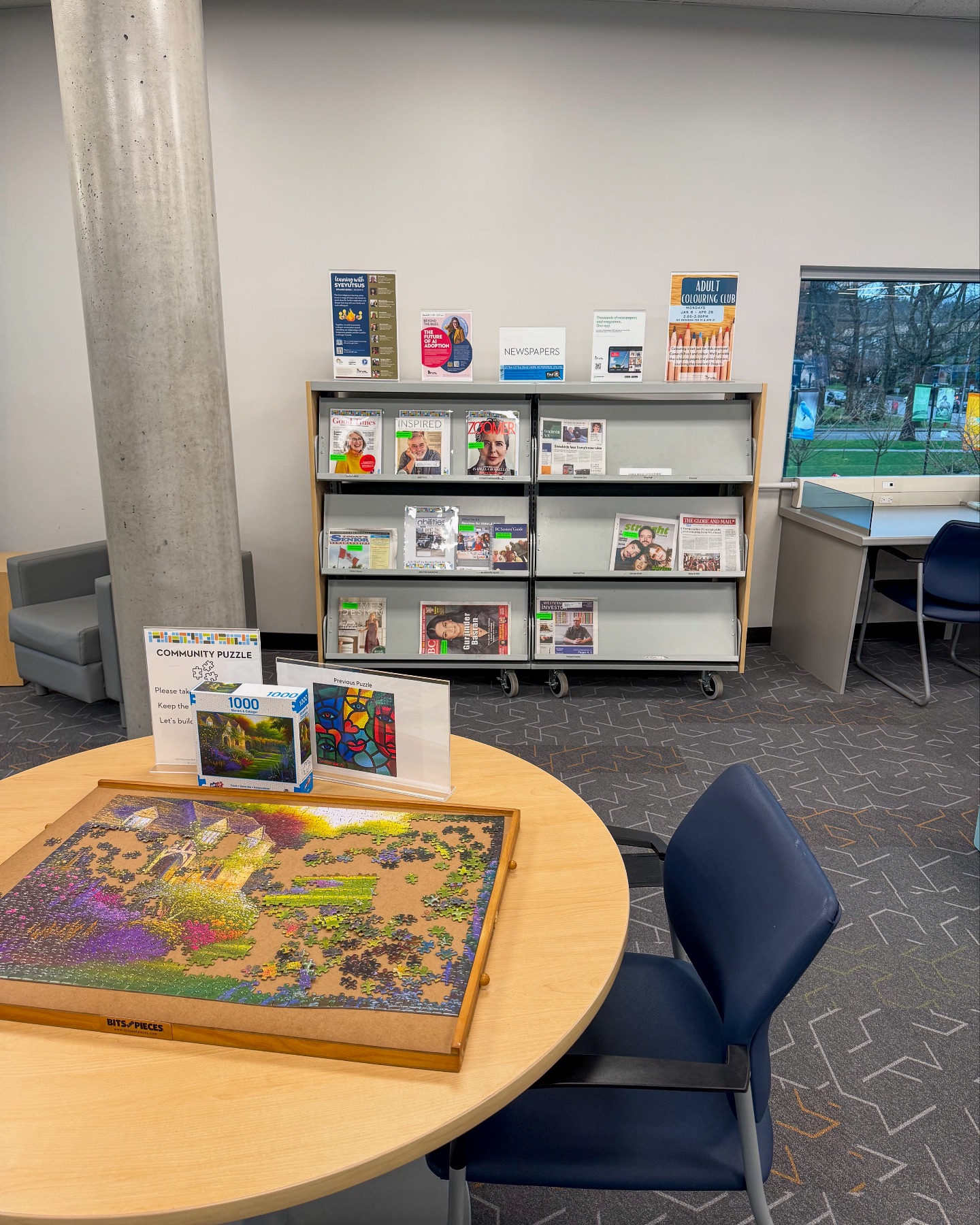 Poco Living - The Terry Fox Library inside the Port... | Facebook
