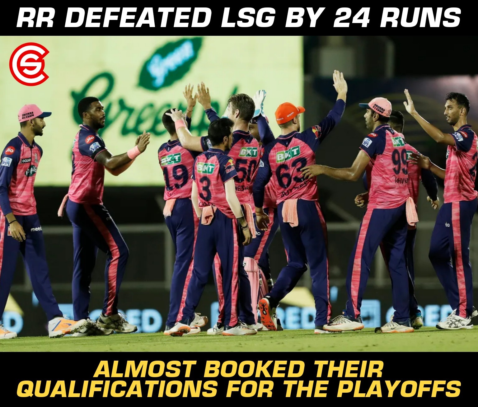 RR almost qualified for the playoffs with 8 wins