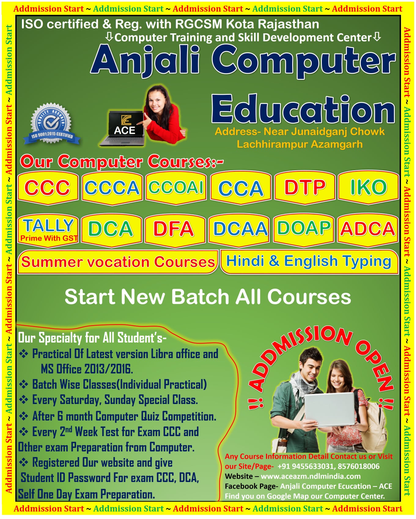 Anjali Computer Education - ACE | Azamgarh