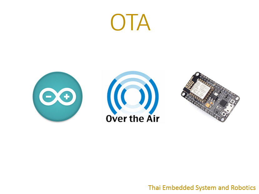 TESR หุ่นยนต์ไทย ก้าวไกลระดับโลก - How to use Arduino OTA NodeMCU ...
