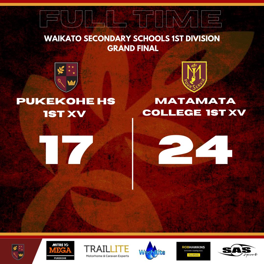 Pukekohe High School First XV