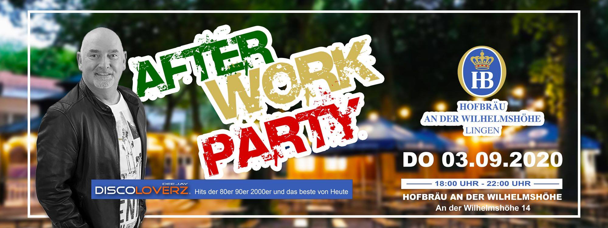 After Work Party • Hofbräugarten Lingen