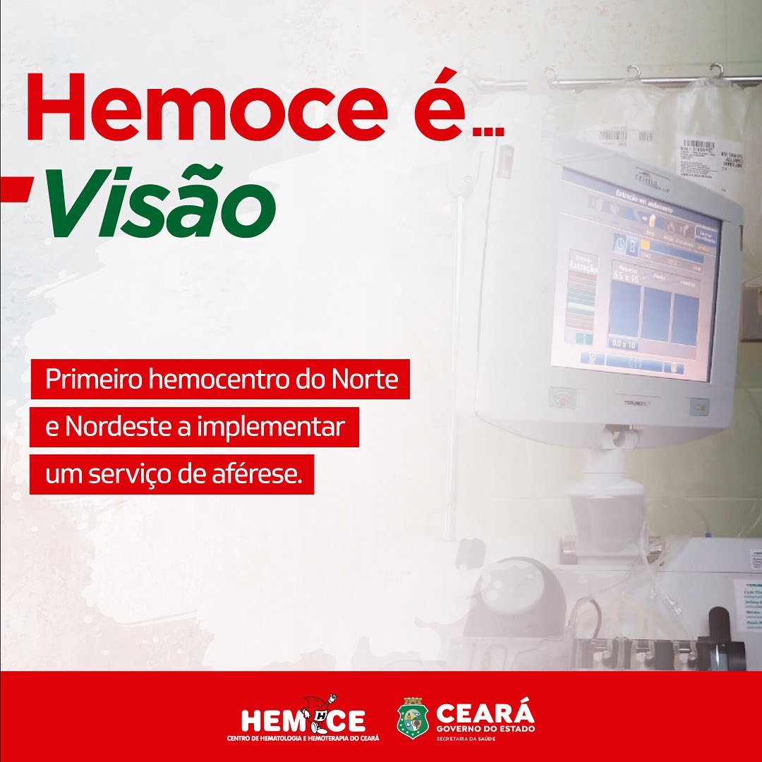 Hemoce - Em 1988, o Hemoce passou a contar com o primeiro equipamento ...