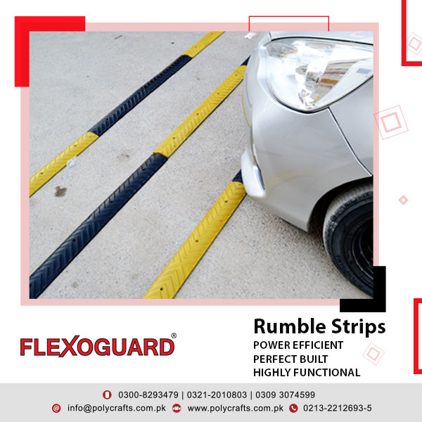 Polycrafts - Rubber Rumble Strip Power-efficient Perfect... | Facebook