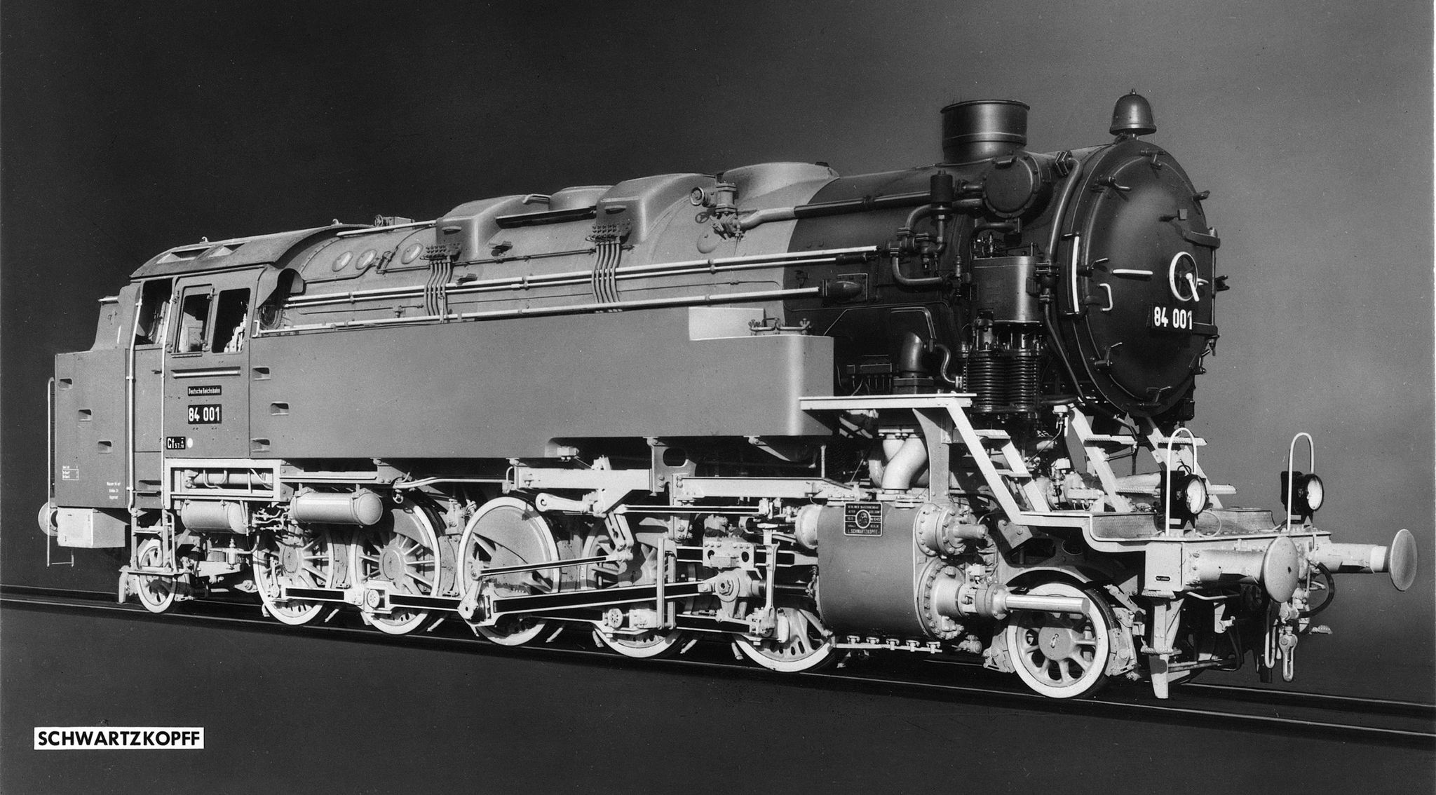 Reichsbahn class 84 locomotives in the Ore Mountains
