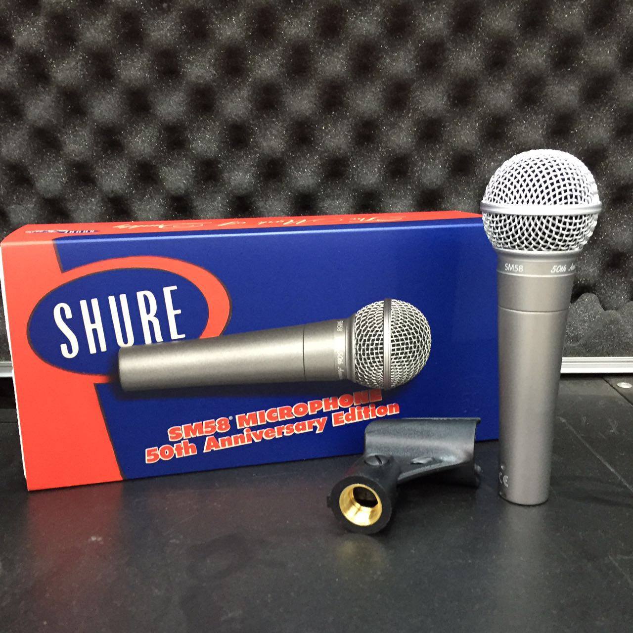 Shure sm58 50th anniversary wire mic special edition malaysia only