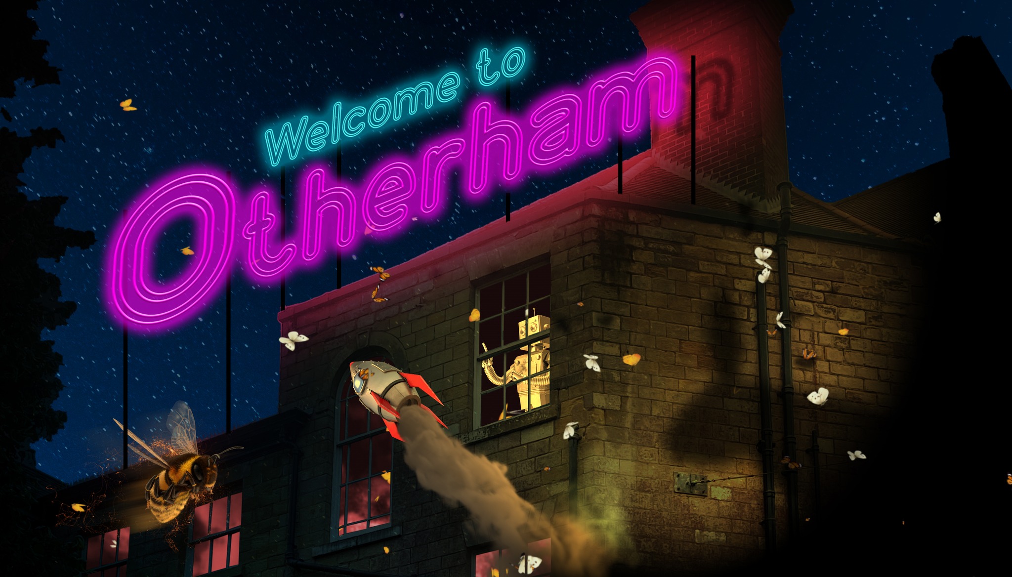 Otherham Winter Light Festival - Rotherham - FREE - Light & Sound ...