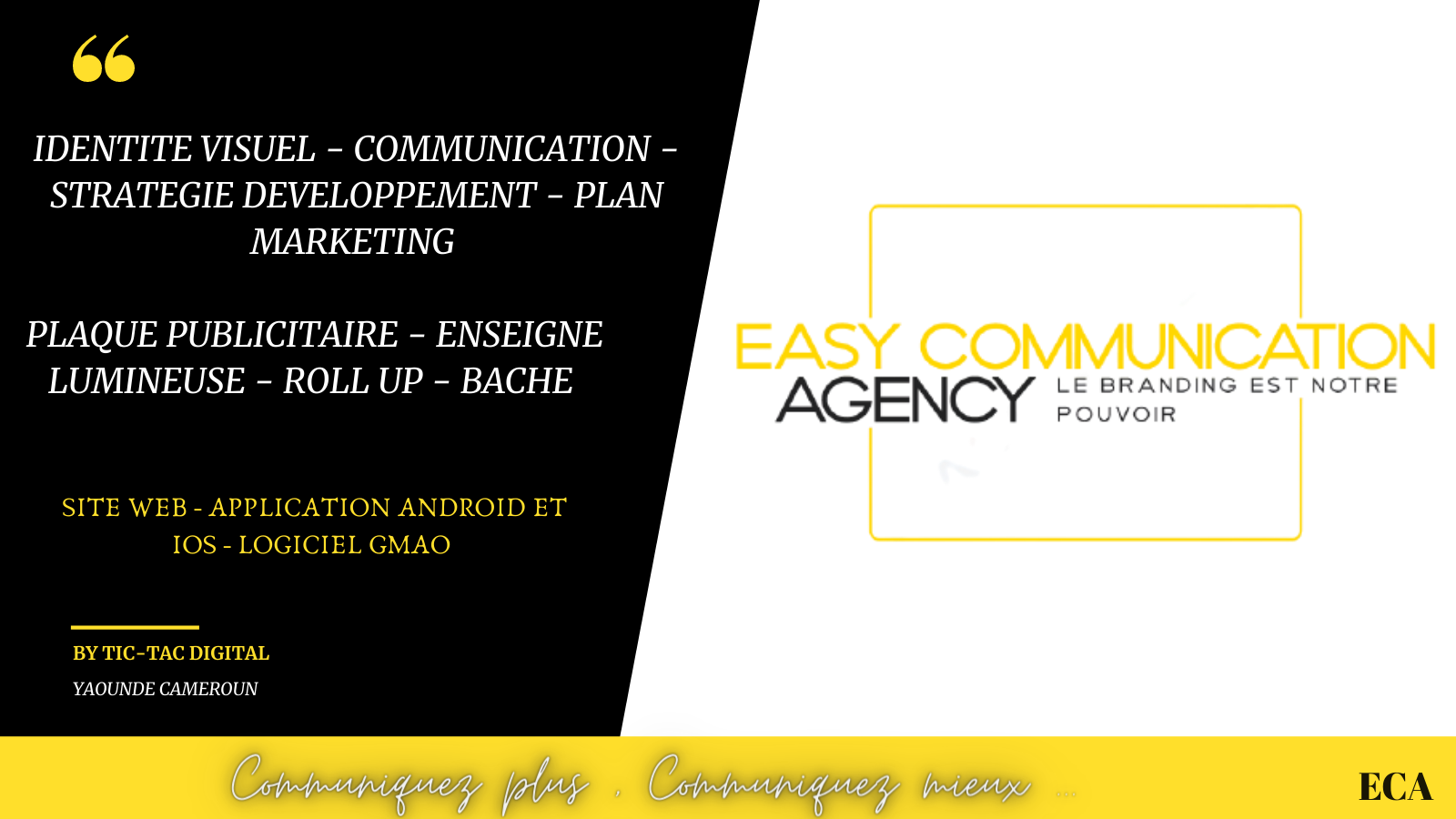 Easy Communication Agency | Yaoundé