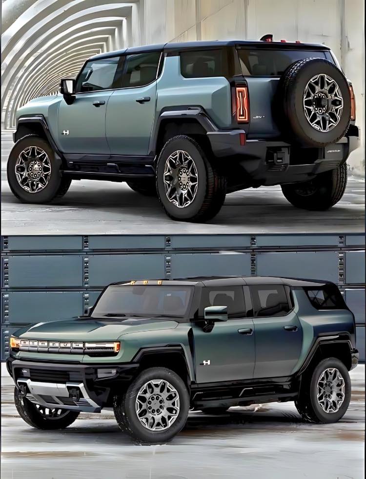 2023 Hummer EV SUV 1:64 die-cast model with swappable roof panels
