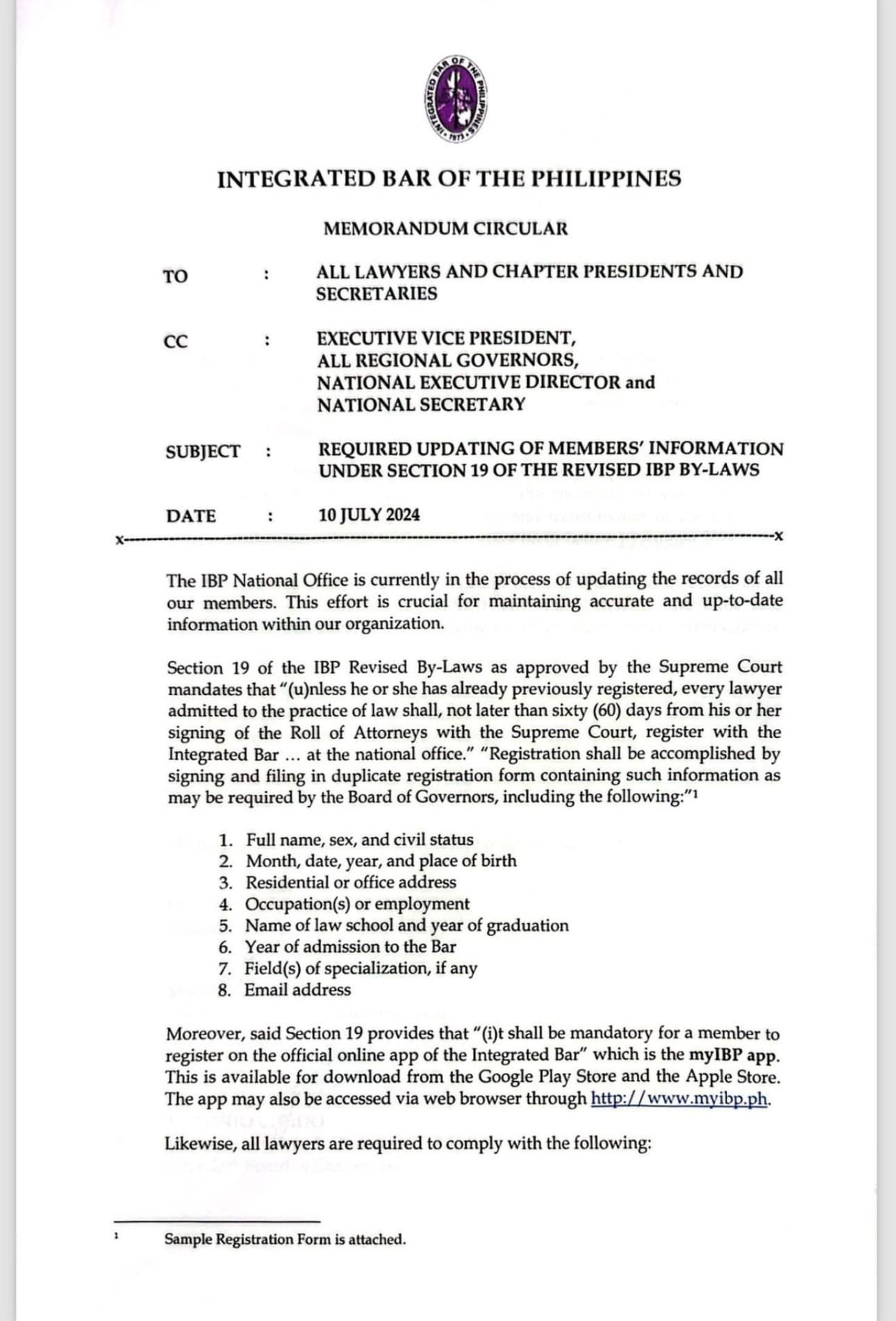 IBP QC Chapter - IMPORTANT ANNOUNCEMENT ATTENTION: IBP... | Facebook