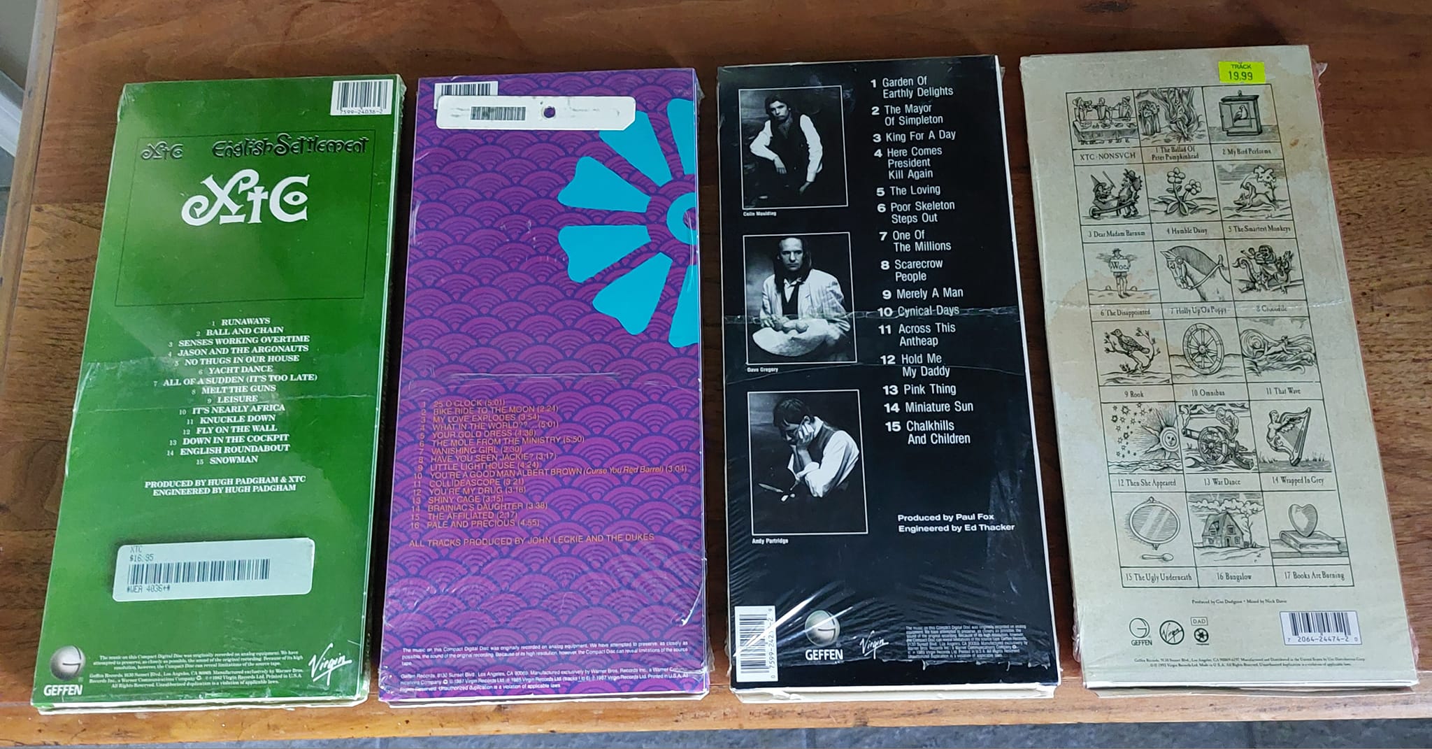 Xtc Nonsuch album variations