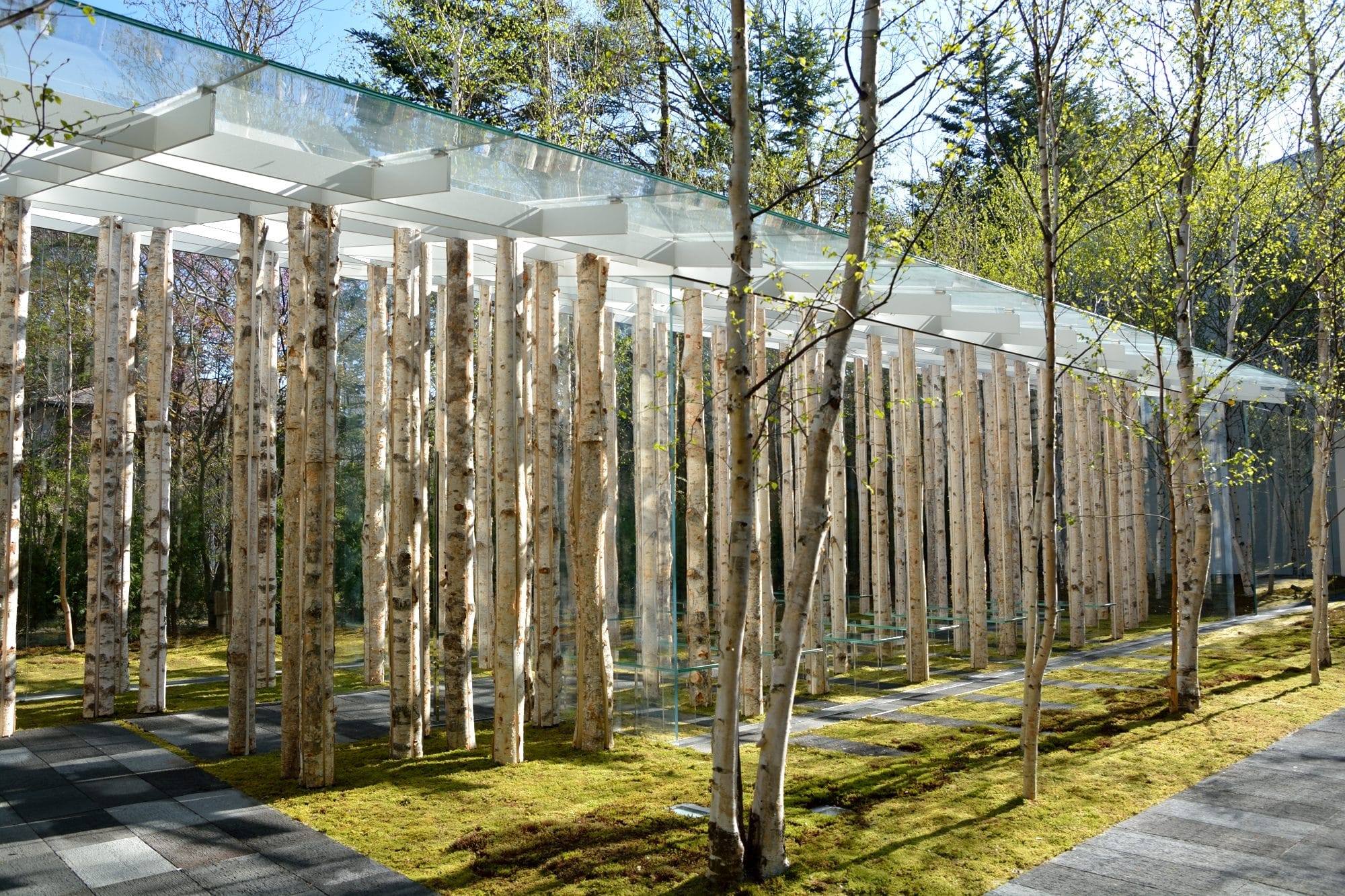 桦树苔藓教堂 Birch Moss Chapel / 隈研吾建筑都市设计事务所 Kengo 