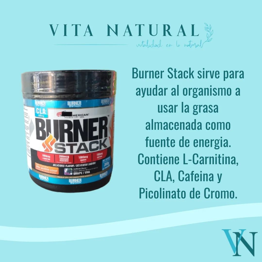 ¿Qué es Burner Stack? Burner Stack... - Vita Natural Pereira