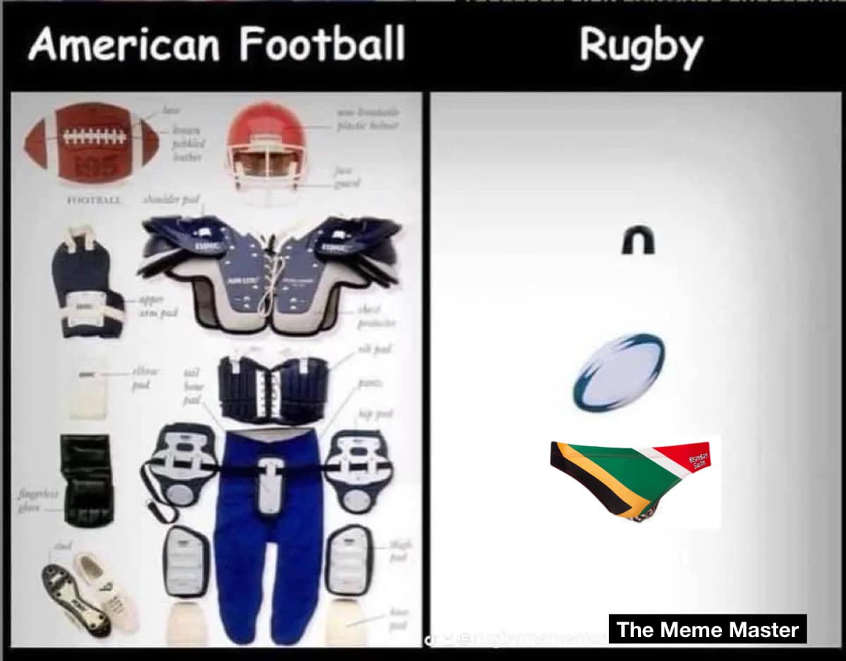 🇿🇦 edition. - The International Rugby Memes Club