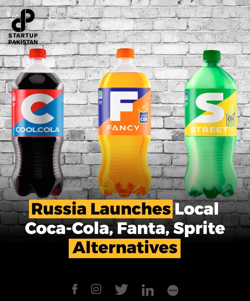 Startup - A Russian beverage maker revealed new soft drinks after the ...
