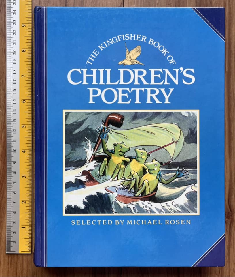 📚 ปกแข็ง สภาพดีมาก The Kingfisher Book of Children’s Poetry 💌 หนังสือบท ...