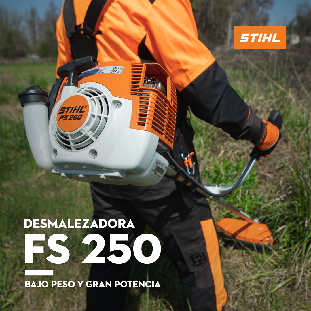 STIHL Chile - La Desmalezadora STIHL FS 250 otorga toda la... | Facebook