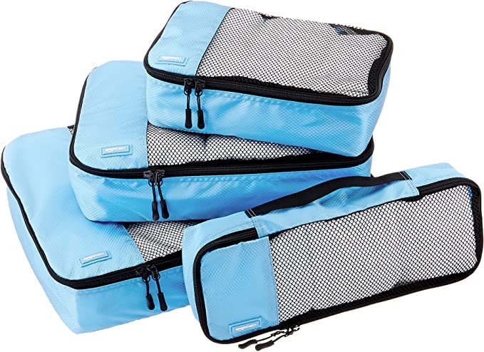 IKEA HEJAN Packing Cubes / Travel Organizer Set – New Price: $15 for the pair One brand new in packaging. Other mounted, used, like new! Description: Brand new IKEA HEJAN packing cube