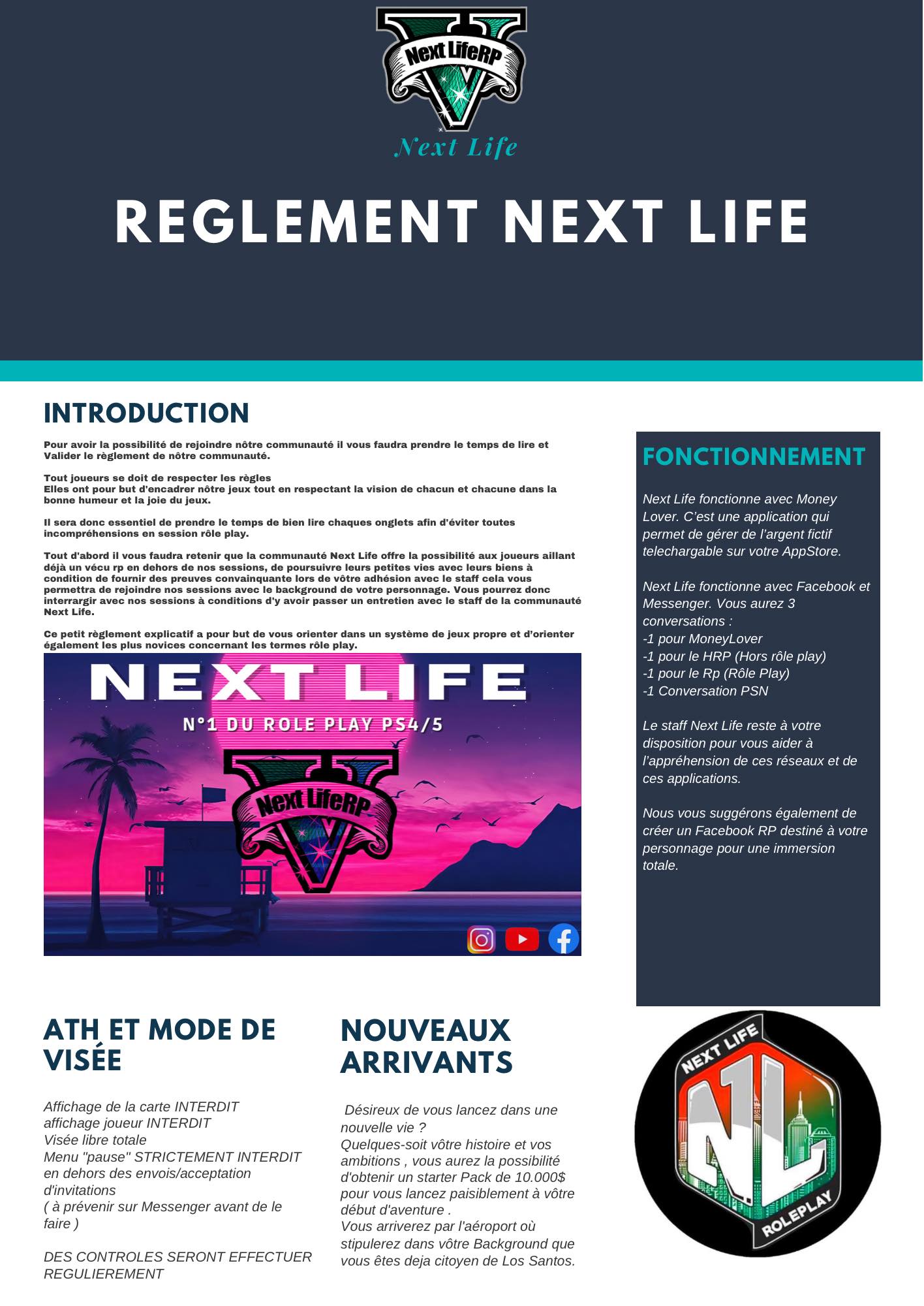 Next Life RP - PS4 - Home