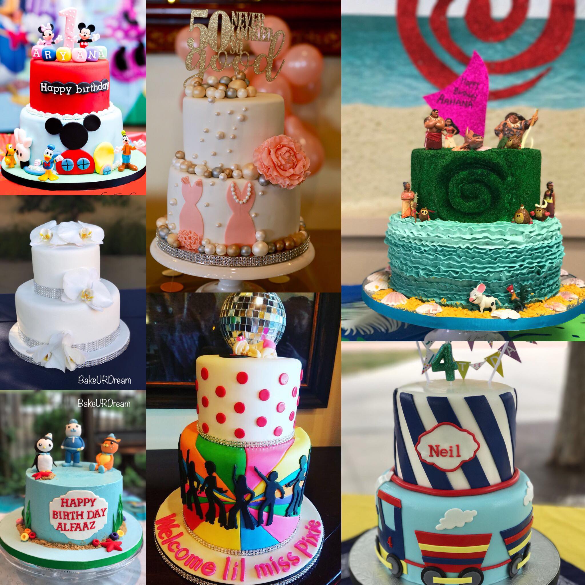 Bake UR Dream - Customized cakes,cupcakes & cake pops from Jeeva's